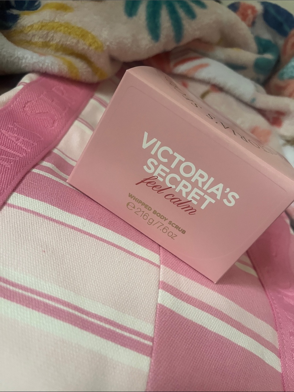 Victoria's Secret Pink Whipped Body Scrub - Feel Calm